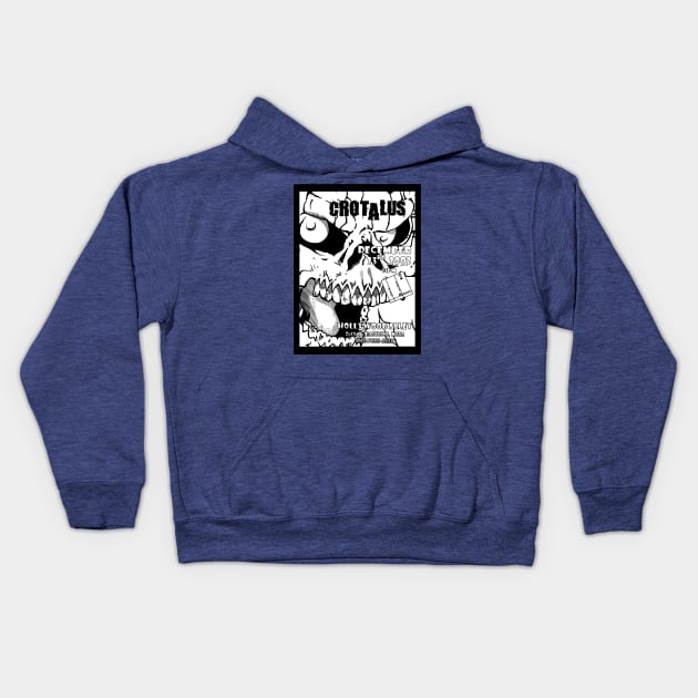 Concert Flyer Kids Hoodie by TommyVision